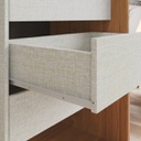 Ropero Henn Verg D239-127 2 Puertas Natural/off White Beige