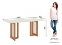 Mesa Henn Yara Sc79-127 1.60 Nature/off White