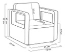 Juego De Muebles 2 Sillas Mesa Simil Ratan Shaf Grafito Grafito