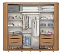 Ropero Henn Mozzate D340-202 2 Puertas Frentes Reversibles Beige