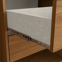 Ropero Henn Cayman D337-128 2 Puertas Natural Nature