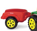TRACTOR A CADENA BIEMME FARMER 1360 CON PALA Y REMOLQUE ROJO