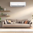 Aire Acondicionado Inverter Bgh 9116 Fg Bsie106wcaw F/c Blanco