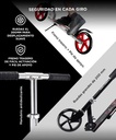 Monopatin Gadnic Pro Moninf4b Plegable Blanco Blanco