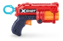Pistola Lanza Dardos X-shot Fury 4 Excel Roja Zuru Naranja