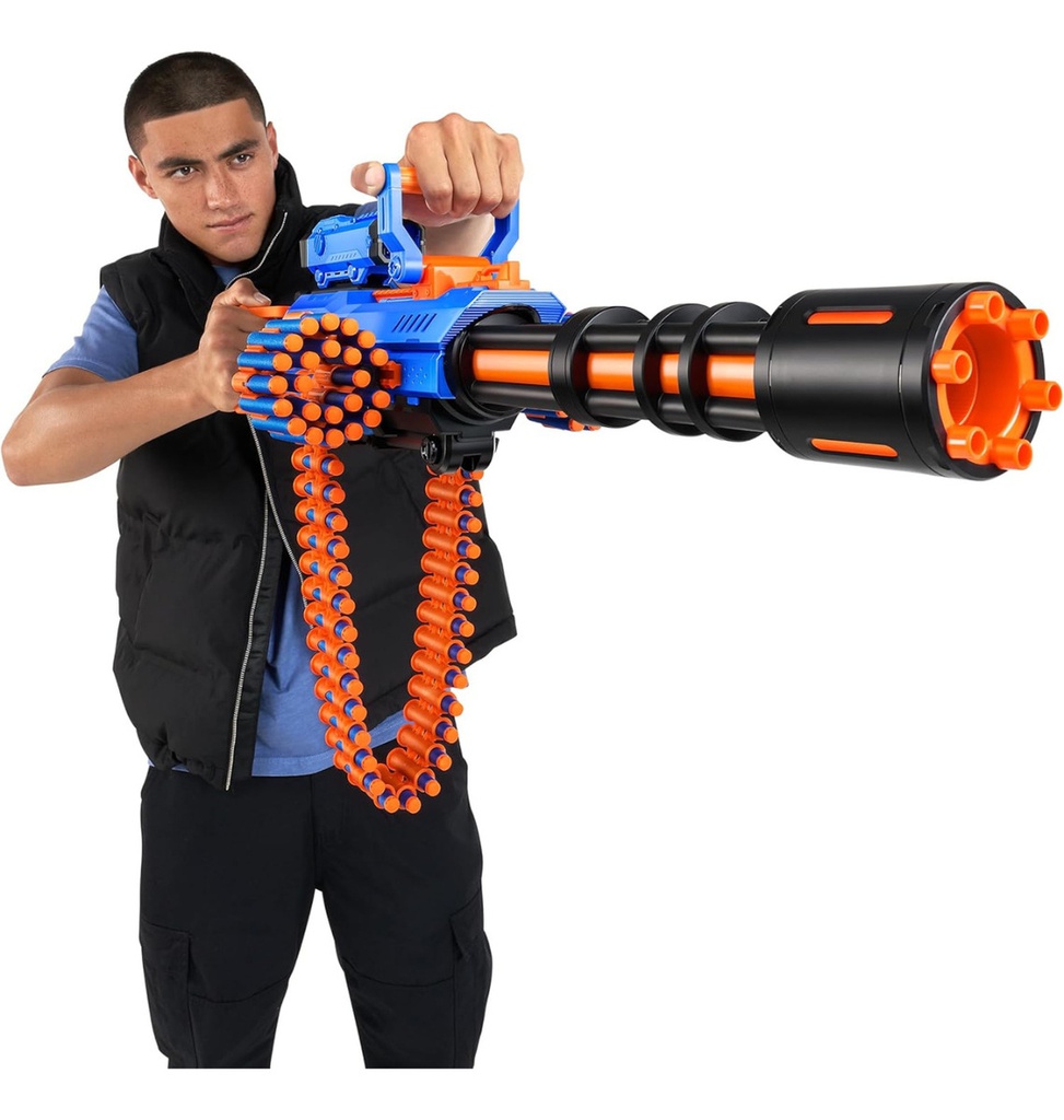Zuru X-shot Lanza Dardos Insanity Motorized Rage Fire +72