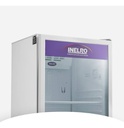Exhibidora Vertical Inelro Mt 450 437l 4 Estantes Blanca Blanco