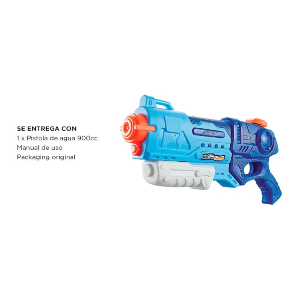 PISTOLA DE AGUA GADNIC 3000 900ML