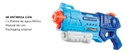 Pistola De Agua Gadnic Lanza Chorros 3000 900 Ml Celeste Celeste