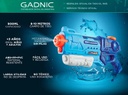 Pistola De Agua Gadnic Lanza Chorros 3000 900 Ml Celeste Celeste