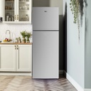 Heladera Inverter Bgh Brt330i1a 338l No Frost Inox Gris