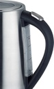 Pava Eléctrica Atma 1.7l Acero Inox Ped2508iap Con Base Gris