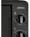 Horno Electrico Atma Hgcab6024pi Grill 60l Negro Negro