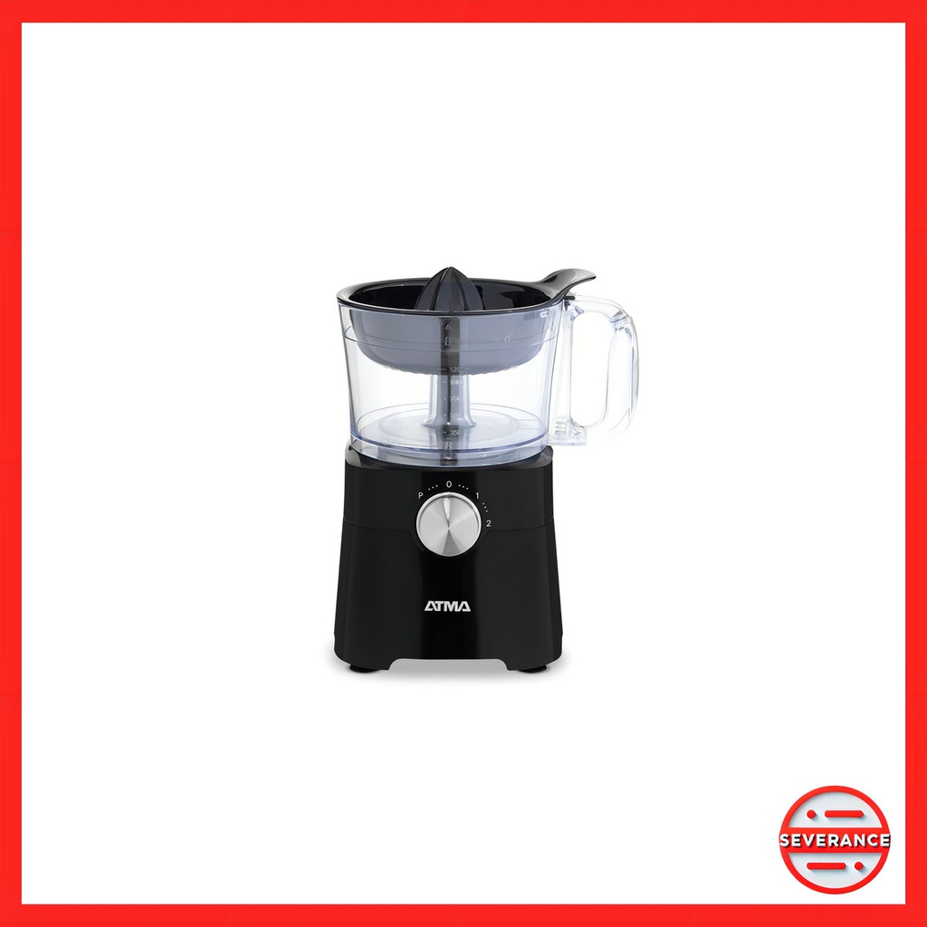 Multiprocesadora Atma Lp8425nap 8 En 1 Con Vaso 650w Negra Negro