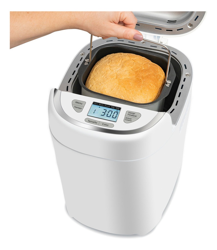 Horno De Pan Atma Hptat24wp Blanco 900gr Blanco