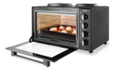 Horno Electrico Atma Hgab3024api 30 Litros Grill Con Anafe Negro