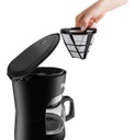Cafetera De Filtro Atma Ca8143p 1.25l Jarra De Vidrio Negra Negro
