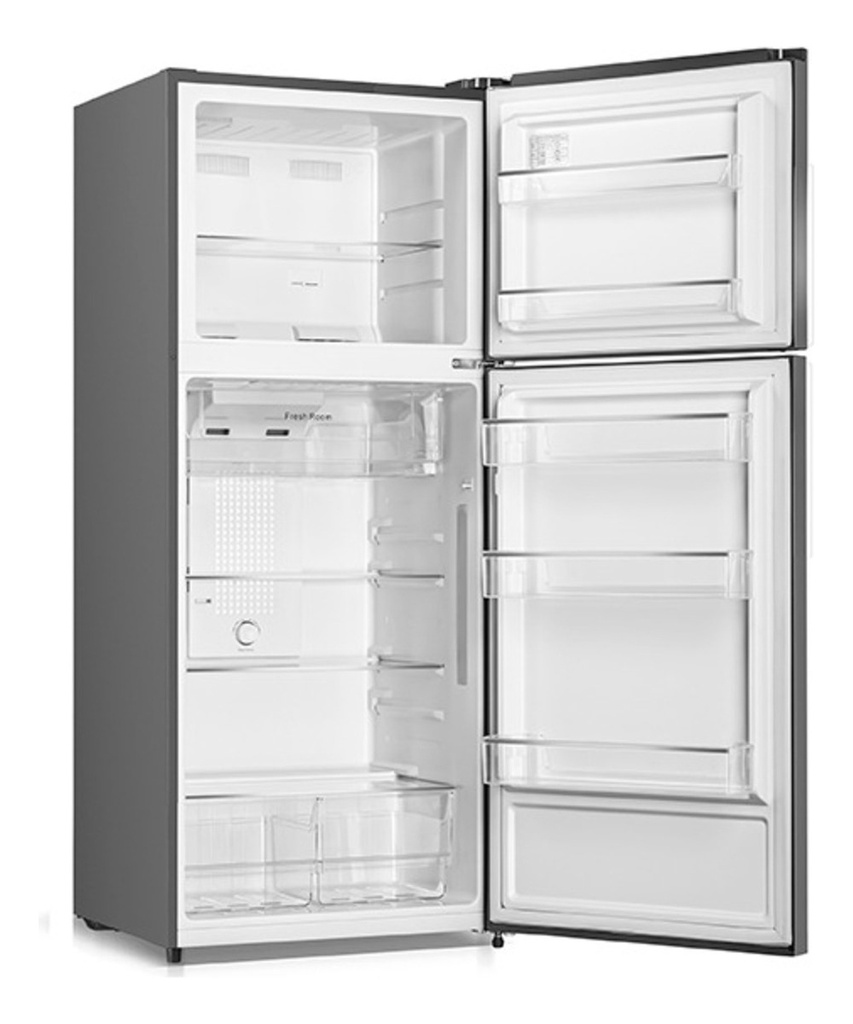 HELADERA BRIKET KD420FWEG 420 LT TOP MOUNT NO FROST GRIS
