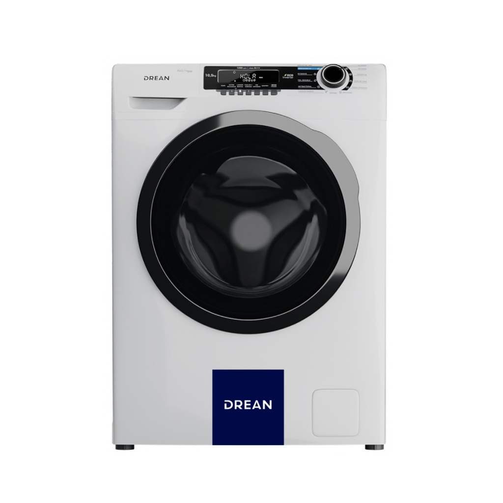 LAVARROPA ECOINVERTER DREAN LCFDR1012SB0 10,5Kg 1200RPM BLANCO