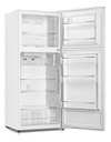 Heladera Briket 420l No Frost Inverter Freezer Superior Blanco