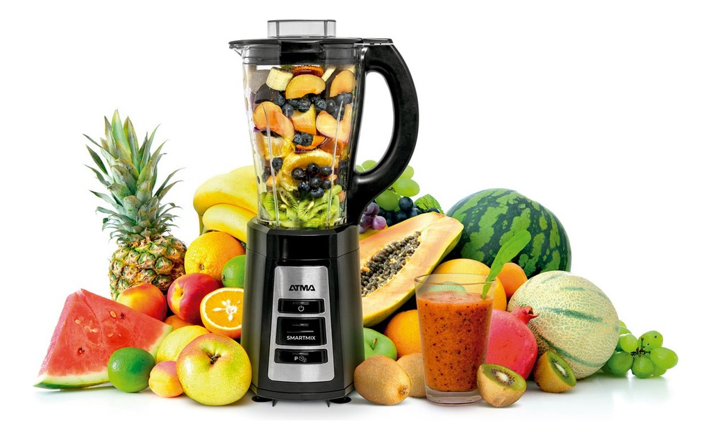 Licuadora De Vaso Atma Smartmix Lv242ap Color Negro Negro