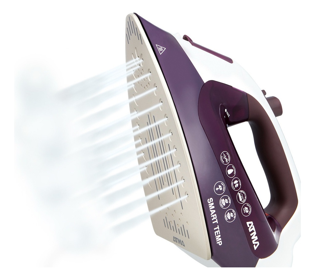 Plancha A Vapor Smart Pav2417 Violeta Oscuro 260ml Atma Violeta Oscuro