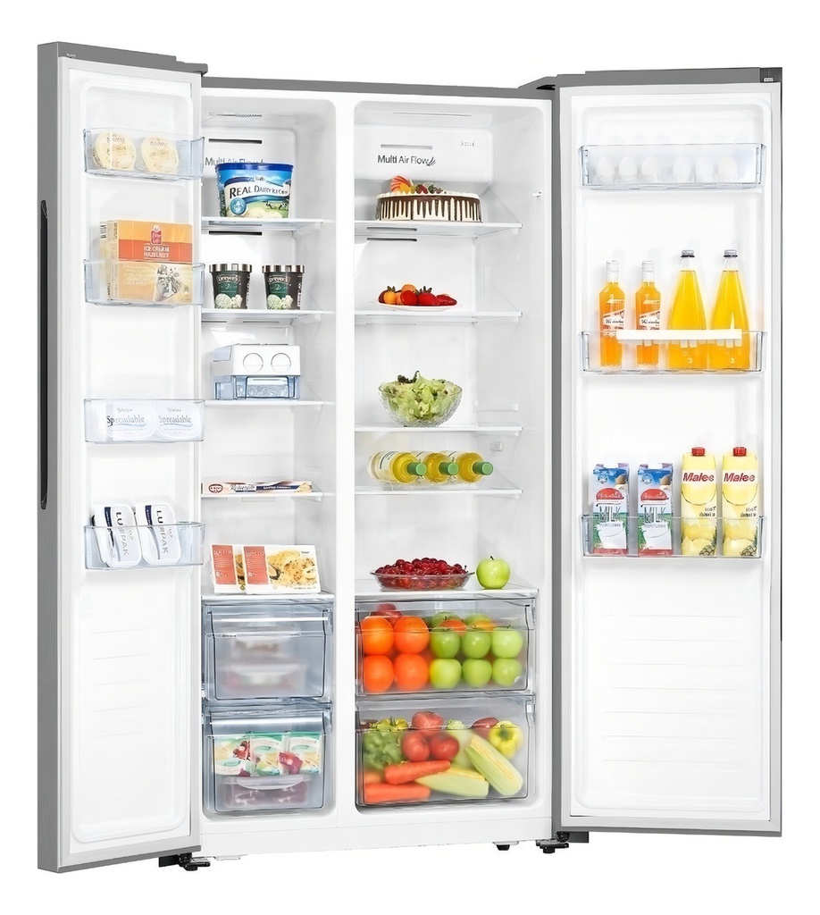 Heladera Sbs Philco Phsb555xt 555l No Frost Inox Plateado