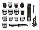 Multigroomer Philco Recargable Barba Cuerpo 5 En 1 Cb8870pn Negro