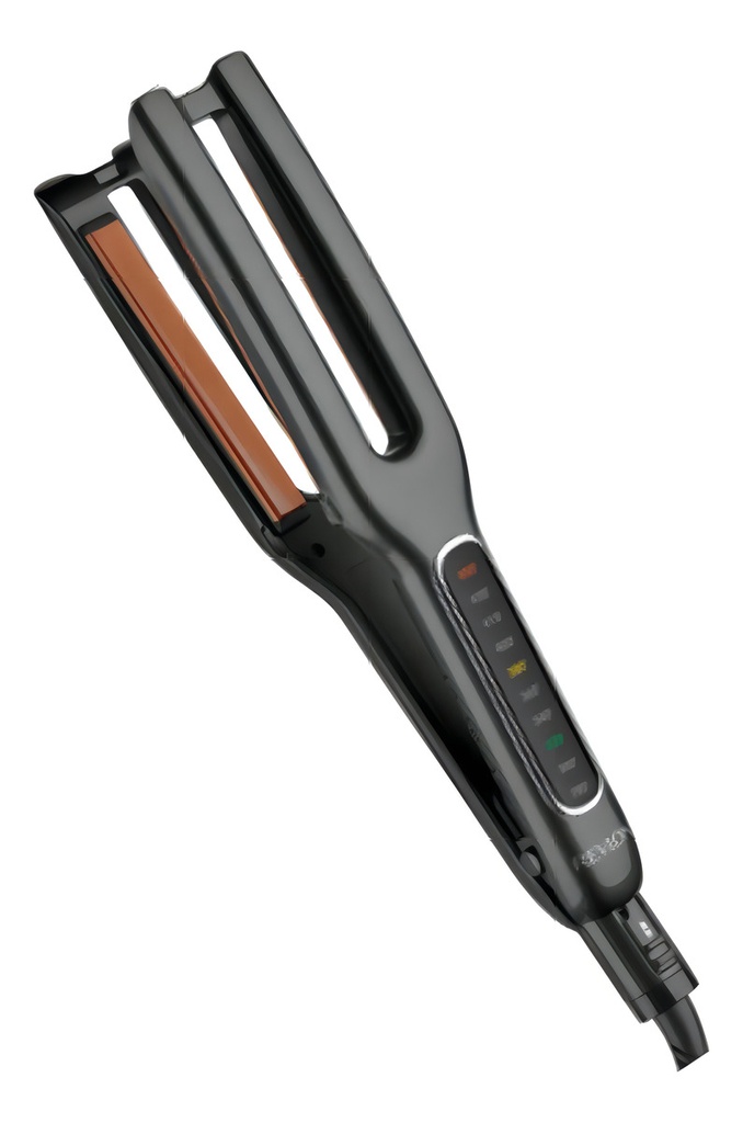Plancha De Pelo Revlon Cuatro Placas De Cerámica 235° Negro