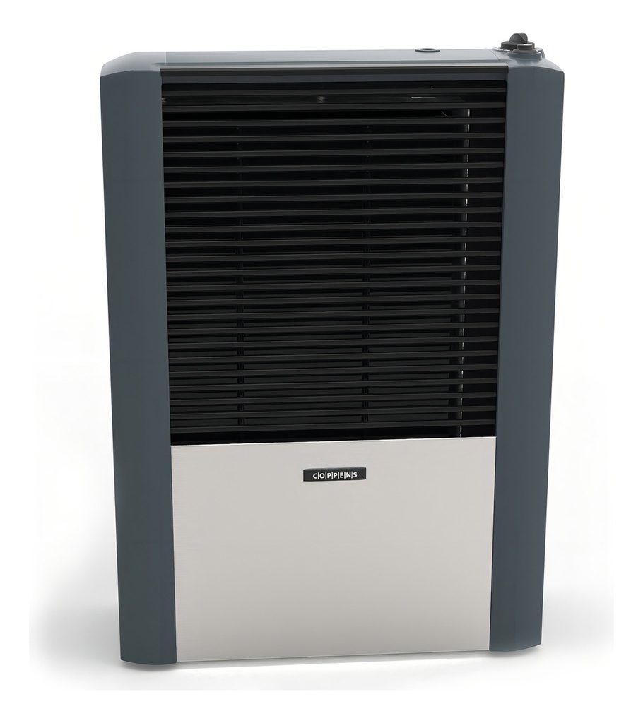 Calefactor Coppens 6000 Tbu Derecho Peltre Acero Multigas Grafito