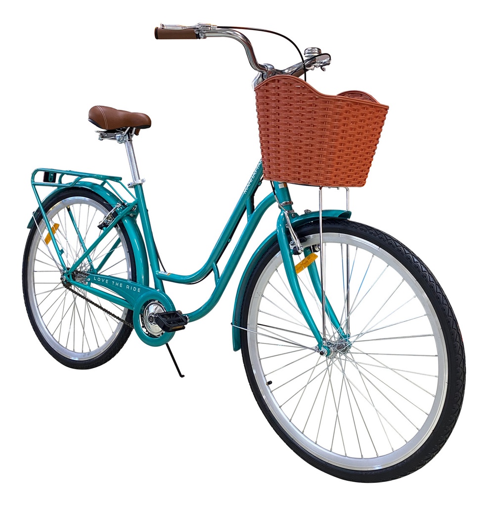 Bicicleta Rdi Mbrdiv-tu Manhattan R28 Verde Agua Verde