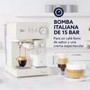 Cafetera Espresso Automatica Oster Primalatte 15 Bares Blanco