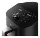 Freidora De Aire Digital Midea 11l Smart 2 Zonas Af-d211bar1 Negro