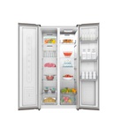 HELADERA BGH BRS540I2A 534L SBS NO FROST INVERTER DARK INOX