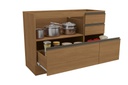 BAJO MESADA KAPPESBERG MAXXI G746-CN 120CM CANELA