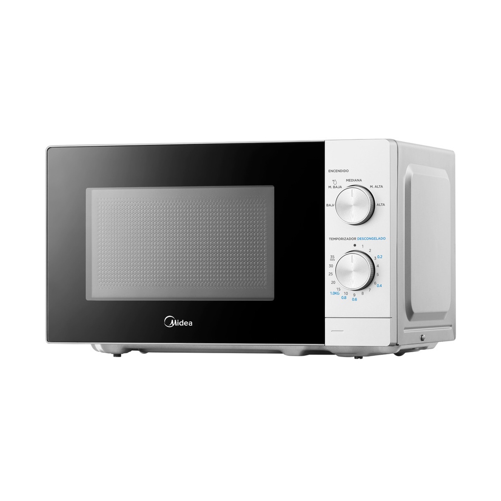 Microondas Midea 20l Mw-mn120war1 Mecanico Blanco