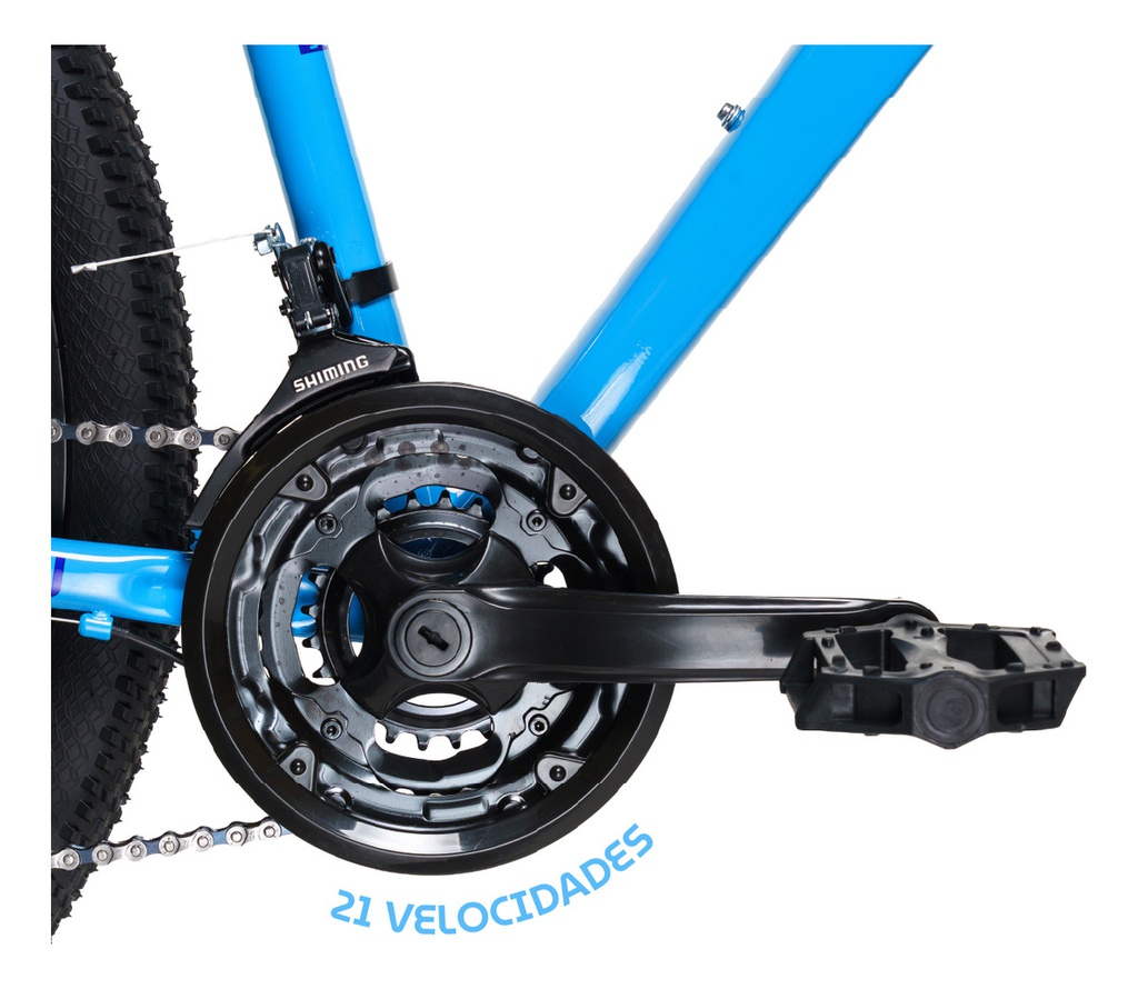 Bicicleta Mtb Mint Astro Talle M/l R29 21 Vel Celeste Azul Celeste 19  