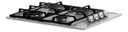 Anafe A Gas Drean 60cm Acero Inox 4 Hornallas Agdr60eia1 Acero Inoxidable