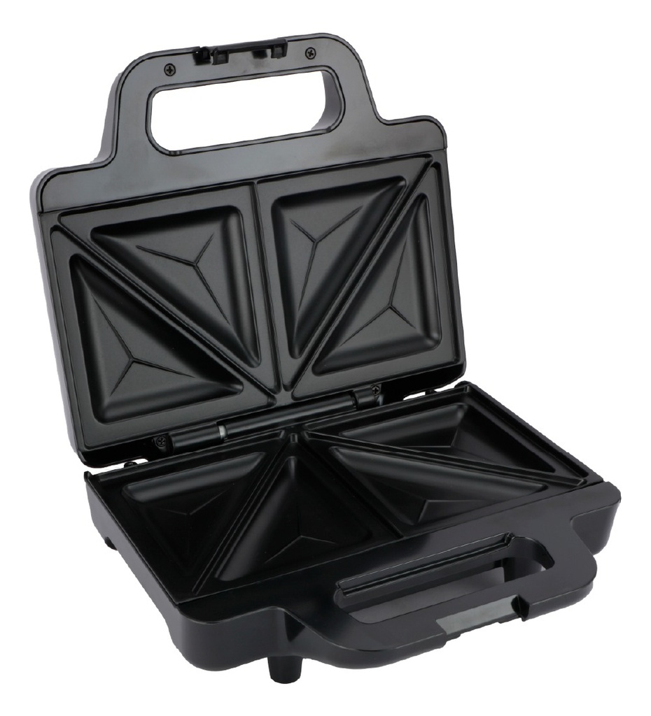 Sandwichera Master Chef Mc-s1002n 700w Antiadherente Negra Negro