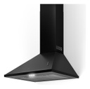 Campana Purificadora Tst Traful 60 Cm Pared Negro Negro