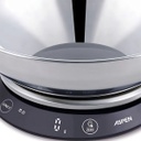 Balanza De Cocina Digital Aspen Bc210 1.8l Steel Hasta 3 Kg Acero 3 Kg