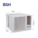 AIRE ACONDICIONADO VENTANA BC52WFAW 5200W FRIO