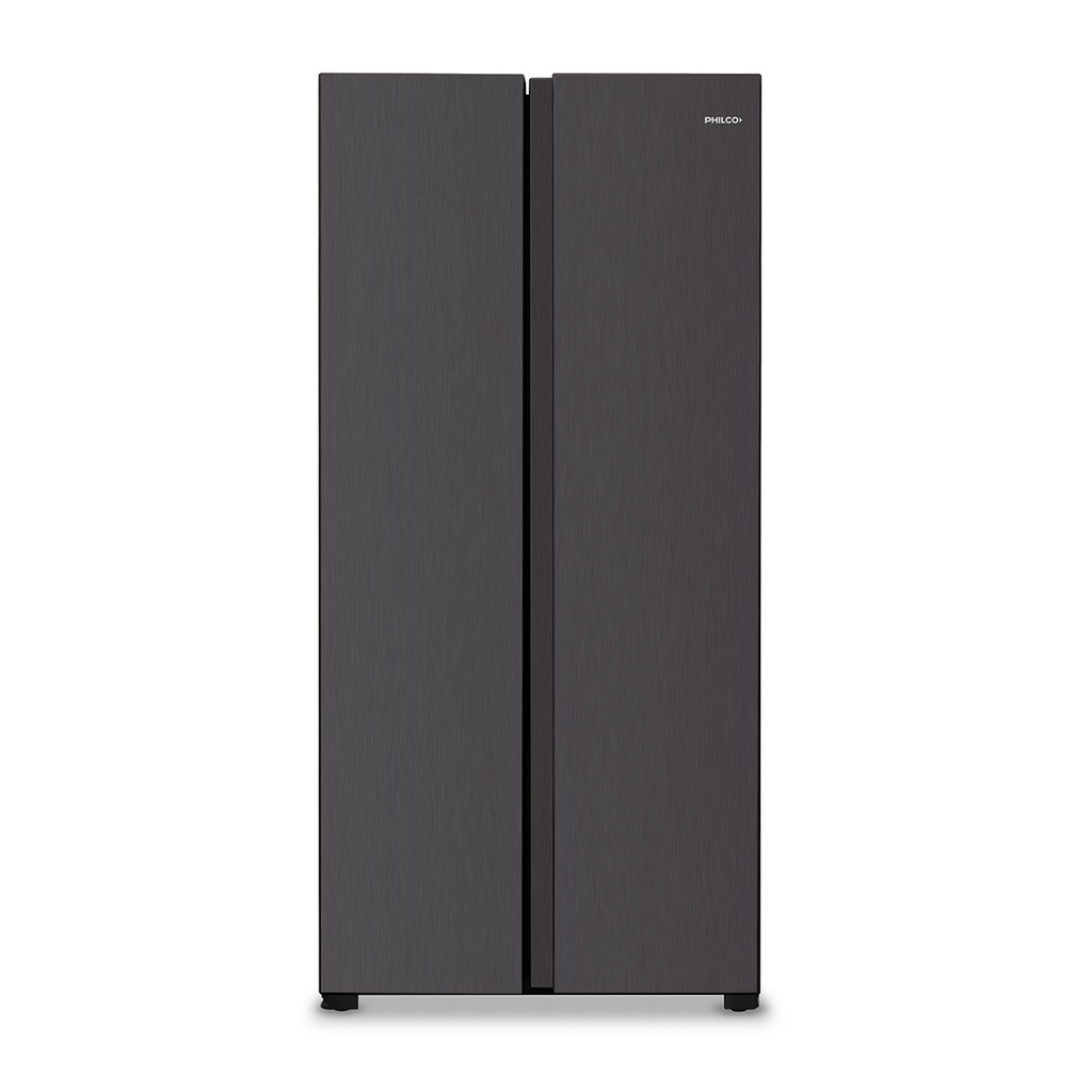 HELADERA PHILCO PHSB450N SBS NO FROST 428L NEGRA