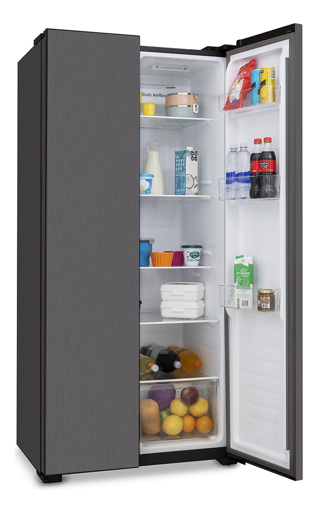 Heladera Philco Side By Side Phsb450n No Frost 428l Negra Negro