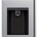 Heladera LG Side By Side Gs66spp 637 L Inverter Color Silver Silver