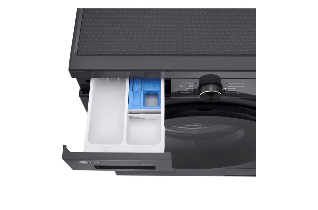 LAVARROPAS LG WM65MVFS6 6,5KG INVERTER FRONTAL NEGRO