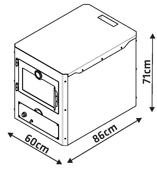 HORNO TROMEN TRH A GAS 04-000-007