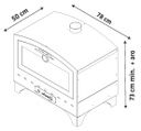 HORNO TROMEN TANGO 780 A GAS 04-000-015