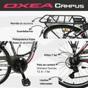 BICICLETA OXEA CAMPUS DAMA R26 BLANCO/LILA