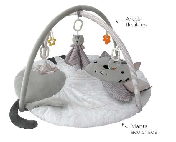 GIMNASIO DIDACTICO CARESTINO GATITO PL019
